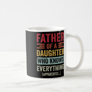 Vader Dochter Weet Alles Vader Vaderdag V Koffiemok