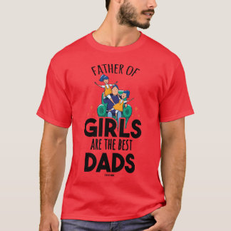Vader Dochters Beste Papa familie T-shirt