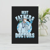 Vader Doctor Medicine Papa Fathers Day Gift Kaart (Staand voorkant)
