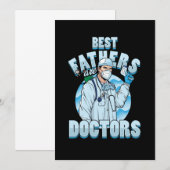 Vader Doctor Medicine Papa Fathers Day Gift Kaart (Voorkant / Achterkant)