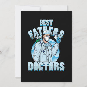 Vader Doctor Medicine Papa Fathers Day Gift Kaart