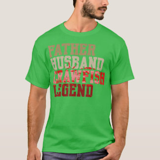 Vader Echtgenoot Crawfish Legend Crawdad Vader TSh T-shirt