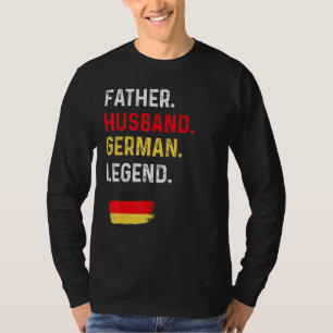 vader echtgenoot duitse legende trots papa duitsla t-shirt