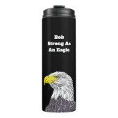 Vader & echtgenoot - Sterk als een Eagle Thermal T Thermosbeker (Voorkant)