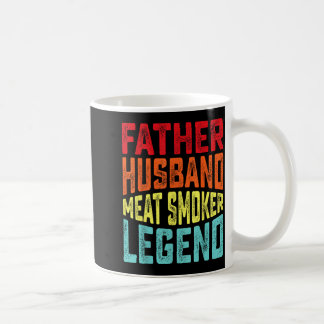 Vader Echtgenoot Vleesroker Legende Bbq Master Koffiemok