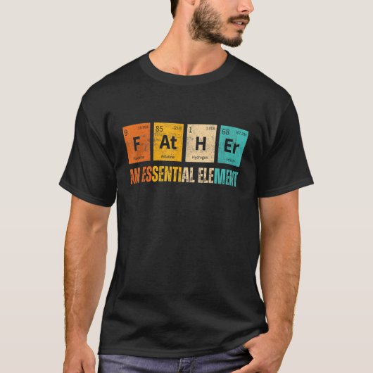 Vader een essentiële-elementperiode Fatheru2019s D T-shirt (Voorkant)