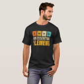 Vader een essentiële-elementperiode Fatheru2019s D T-shirt (Voorkant volledig)