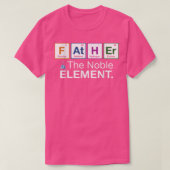 Vader Element Gift for Dad Vaderdag Science T-shirt (Design voorkant)