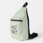 Vader en Baby Vogel Sling Tas (Rechterhoek)