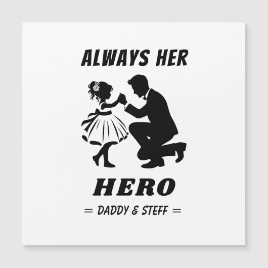 Vader en dochter - Altijd haar held (2) (Voorkant)