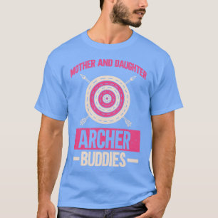 Vader en dochter Archer Buddies Archery Bow Arc T-shirt