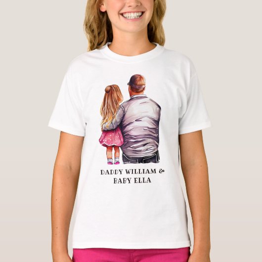 Vader en dochter Bond (10) T-shirt (Voorkant)