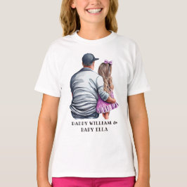 Vader en dochter Bond (12) T-shirt