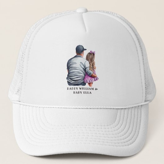 Vader en dochter Bond (12) Trucker Pet (Voorkant)