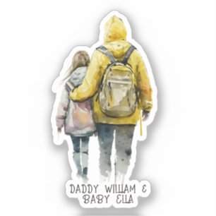 Vader en dochter Bond (2) Sticker