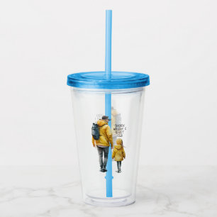 Vader en dochter Bond (3) Acryl Drinkbeker