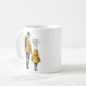 Vader en dochter Bond (3) Koffiemok (Voorkant links)