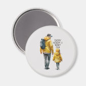 Vader en dochter Bond (3) Magneet (Voorkant / Achterkant)