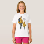 Vader en dochter Bond (3) T-shirt (Voorkant volledig)