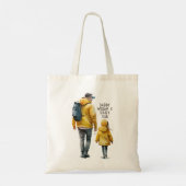 Vader en dochter Bond (3) Tote Bag (Achterkant)