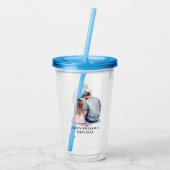 Vader en dochter Bond (7) Acryl Drinkbeker (Achterkant)