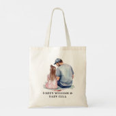 Vader en dochter Bond (7) Tote Bag (Achterkant)