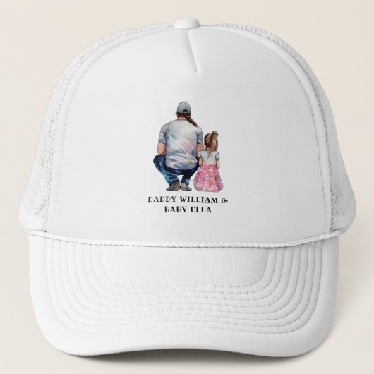 Vader en dochter Bond (8) Trucker Pet (Voorkant)