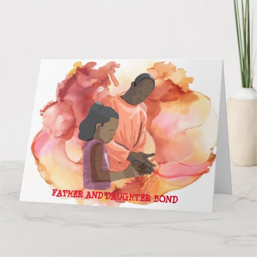 VADER EN DOCHTER BOND KAART (Voorkant)