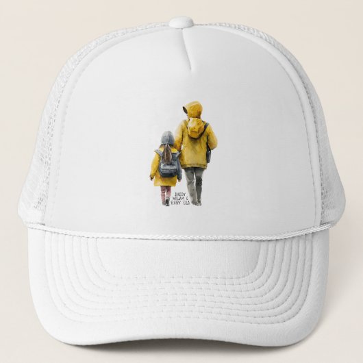 Vader en dochter Bond Trucker Pet (Voorkant)