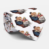  vader en dochter, Happy Vaderdag! Stropdas (Opgerold)