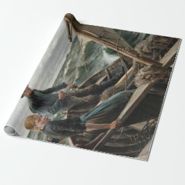 Vader en Dochter in Zee (door Albert Edelfelt) Cadeaupapier