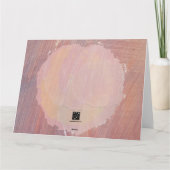 VADER EN DOCHTER KNUFFELKAART KAART (Achterkant)