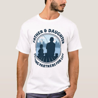 Vader en Dochter Vissershemd – Vispartner T-shirt