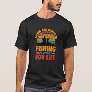 Vader en dochter Vist partners voor het leven T-shirt