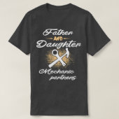 Vader- en dochterpartners t-shirt (Design voorkant)