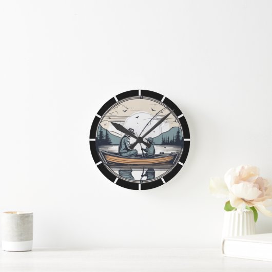 vader en kind Gevist samen Ronde Klok (Huis)