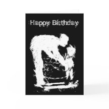 Vader en kind Happy Birthday Kaart