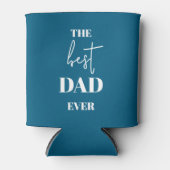 Vader en kind - Hart Lijst Beste vader ooit Blikjeskoeler (Voorkant)