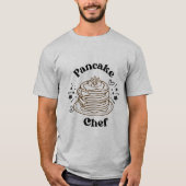Vader en Kinder pannenkoekenchef T-shirt (Voorkant)