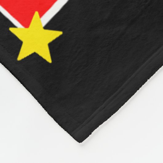 Vader en moeder peetmoeder van de verjaardag jonge fleece deken (Hoek)