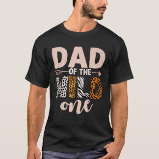 Vader en moeder van de Wild One Birthday Girl fami T-shirt