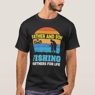 Vader- en naastvissers Fathers Day T-shirt