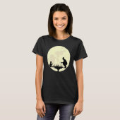 Vader- en Son Chess-speler T-shirt (Voorkant volledig)