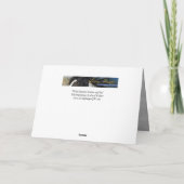 Vader en Wenskaart van wilde paarden Kaart (Achterkant)