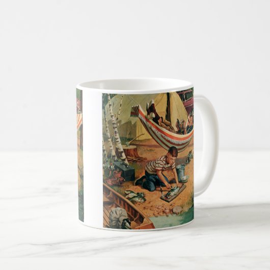  Vader- en Zonnebestrijding, Happy Vaderdag Koffiemok (Voorkant rechts)