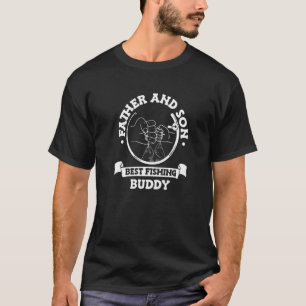 Vader en zoon Beste Vissen boeddies Hobby Fisher C T-shirt