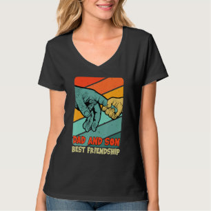 Vader en zoon beste vriend voor het leven beste vr t-shirt