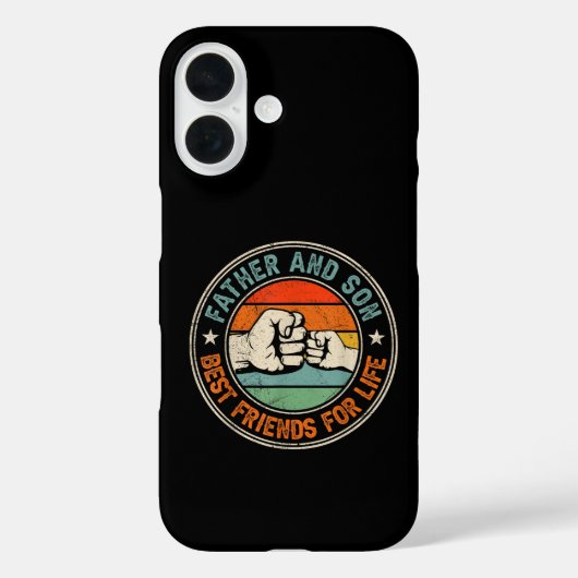 Vader en zoon beste vrienden voor het leven Case-Mate iPhone case (Achterkant)