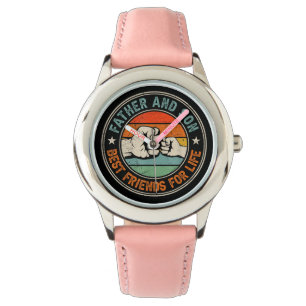 Vader en zoon beste vrienden voor het leven horloge