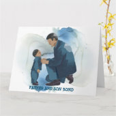 VADER EN ZOON BOND KAART (Gele Bloem)